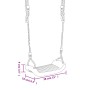 Swings with ropes 2 units blue polyethylene 38x16 cm by vidaXL, Swings and play structures - Ref: Foro24-92306, Price: 98,37 ...