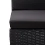 3-piece garden furniture set and black synthetic rattan cushions by vidaXL, Garden sets - Ref: Foro24-48957, Price: 137,17 €,...