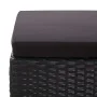 3-piece garden furniture set and black synthetic rattan cushions by vidaXL, Garden sets - Ref: Foro24-48957, Price: 137,17 €,...
