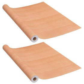 Láminas autoadhesivas para muebles PVC roble japonés 500x90 cm