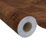 Láminas autoadhesivas para muebles PVC roble oscuro 500x90 cm de vidaXL, Láminas para ventana - Ref: Foro24-146117, Precio: 2...