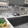 Black PVC self-adhesive furniture sheets 500x90 cm by vidaXL, window films - Ref: Foro24-146123, Price: 20,34 €, Discount: %