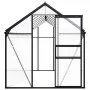 Anthracite gray aluminum greenhouse 9.31 m² by vidaXL, Greenhouses - Ref: Foro24-48214, Price: 527,28 €, Discount: %