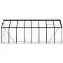 Anthracite gray aluminum greenhouse 9.31 m² by vidaXL, Greenhouses - Ref: Foro24-48214, Price: 527,28 €, Discount: %