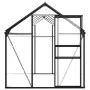 Anthracite grey aluminum greenhouse 7.03 m² by vidaXL, Greenhouses - Ref: Foro24-48212, Price: 488,03 €, Discount: %