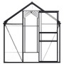 Anthrazitgraues Aluminium-Gewächshaus 7,03 m² von vidaXL, Gewächshäuser - Ref: Foro24-48212, Preis: 496,90 €, Rabatt: %