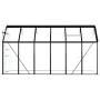 Anthrazitgraues Aluminium-Gewächshaus 7,03 m² von vidaXL, Gewächshäuser - Ref: Foro24-48212, Preis: 496,90 €, Rabatt: %