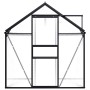 Anthrazitgraues Aluminium-Gewächshaus 3,61 m² von vidaXL, Gewächshäuser - Ref: Foro24-48209, Preis: 303,44 €, Rabatt: %
