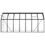 Gewächshaus mit anthrazitgrauer Aluminium-Grundstruktur 8,17 m² von vidaXL, Gewächshäuser - Ref: Foro24-48219, Preis: 648,18 ...