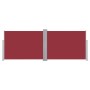 Red retractable side awning 120x1000 cm by vidaXL, Umbrellas - Ref: Foro24-48483, Price: 69,91 €, Discount: %