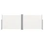 Toldo lateral retráctil color crema 100x1000 cm de vidaXL, Sombrillas - Ref: Foro24-48473, Precio: 118,88 €, Descuento: %