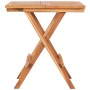 Klappbarer Gartentisch und Stühle, 3-teilig, aus massivem Teakholz von vidaXL, Gartensets - Ref: Foro24-48997, Preis: 176,91 ...