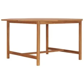Gartentisch aus massivem Teakholz, 150 x 150 x 75 cm von vidaXL, Gartentische - Ref: Foro24-49009, Preis: 186,04 €, Rabatt: %