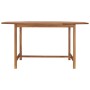 Gartentisch aus massivem Teakholz, 150 x 150 x 75 cm von vidaXL, Gartentische - Ref: Foro24-49009, Preis: 188,58 €, Rabatt: %