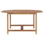 Gartentisch aus massivem Teakholz, 150 x 150 x 75 cm von vidaXL, Gartentische - Ref: Foro24-49009, Preis: 188,58 €, Rabatt: %