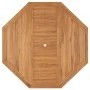 Solid teak wood garden table 150x150x75 cm by vidaXL, Garden tables - Ref: Foro24-49009, Price: 187,83 €, Discount: %