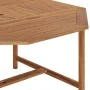 Solid teak wood garden table 150x150x75 cm by vidaXL, Garden tables - Ref: Foro24-49009, Price: 187,83 €, Discount: %
