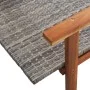 Liege aus massivem Akazienholz und grauem synthetischem Rattan von vidaXL, Liegen - Ref: Foro24-48704, Preis: 79,99 €, Rabatt: %