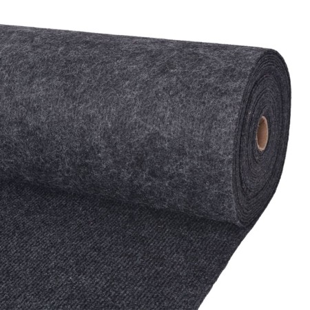 Anthracite gray ribbed event carpet 1.2x10 m by vidaXL, Doormats - Ref: Foro24-287668, Price: 76,85 €, Discount: %