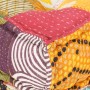 Puf modular de tela patchwork by vidaXL, Cushions for chairs and sofas - Ref: Foro24-287697, Price: 277,90 €, Discount: %
