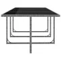 Set comedor de jardín 13 piezas y cojines ratán sintético gris de vidaXL, Conjuntos de jardín - Ref: Foro24-46381, Precio: 1,...