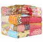 Puf modular de tela patchwork by vidaXL, Cushions for chairs and sofas - Ref: Foro24-287697, Price: 277,90 €, Discount: %