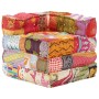 Puf modular de tela patchwork by vidaXL, Cushions for chairs and sofas - Ref: Foro24-287697, Price: 277,90 €, Discount: %