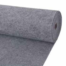 Gray striped event carpet 1.2x20 m by vidaXL, Doormats - Ref: Foro24-287673, Price: 96,42 €, Discount: %