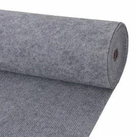 Gray striped event carpet 1.2x20 m by vidaXL, Doormats - Ref: Foro24-287673, Price: 104,31 €, Discount: %
