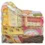 Puf modular de tela patchwork by vidaXL, Cushions for chairs and sofas - Ref: Foro24-287712, Price: 290,57 €, Discount: %