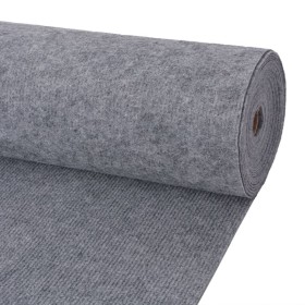 Gray striped event carpet 1.2x10 m by vidaXL, Doormats - Ref: Foro24-287671, Price: 57,00 €, Discount: %