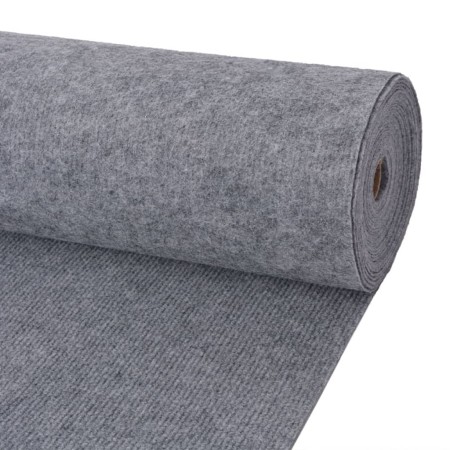 Gray striped event carpet 1.2x10 m by vidaXL, Doormats - Ref: Foro24-287671, Price: 57,00 €, Discount: %