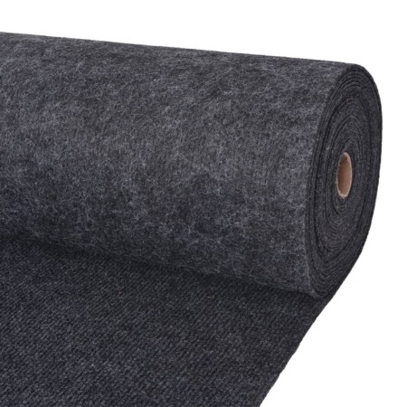 Ribbed anthracite gray event carpet 1.2x15 m by vidaXL, Doormats - Ref: Foro24-287669, Price: 108,96 €, Discount: %