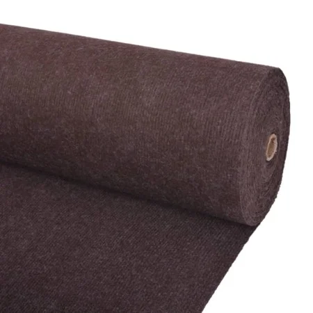 Braun geriffelter Eventteppich 1,2x10 m von vidaXL, Fußmatten - Ref: Foro24-287674, Preis: 56,60 €, Rabatt: %