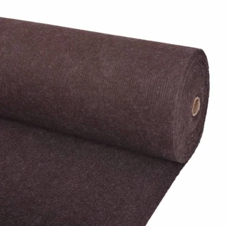 Braun geriffelter Eventteppich 1,2x20 m von vidaXL, Fußmatten - Ref: Foro24-287676, Preis: 89,71 €, Rabatt: %