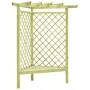 Pergola-Ecke und Sitzfläche imprägniertes Kiefernholz 130x130x197 cm von vidaXL, Pergolen, Bögen und Gartenspaliere - Ref: Fo...