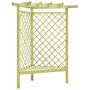 Pergola-Ecke und Sitzfläche imprägniertes Kiefernholz 130x130x197 cm von vidaXL, Pergolen, Bögen und Gartenspaliere - Ref: Fo...