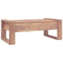 Solid teak wood coffee table 110x60x40 cm by vidaXL, Coffee table - Ref: Foro24-287892, Price: 190,85 €, Discount: %