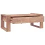 Solid teak wood coffee table 110x60x40 cm by vidaXL, Coffee table - Ref: Foro24-287892, Price: 188,68 €, Discount: %