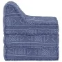 Indigo fabric modular pouf by vidaXL, Cushions for chairs and sofas - Ref: Foro24-287716, Price: 137,01 €, Discount: %
