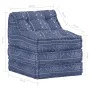 Indigo fabric modular pouf by vidaXL, Cushions for chairs and sofas - Ref: Foro24-287716, Price: 137,01 €, Discount: %