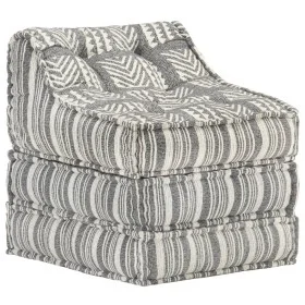 Gray Striped Fabric Modular Pouf by vidaXL, Cushions for chairs and sofas - Ref: Foro24-287713, Price: 133,71 €, Discount: %