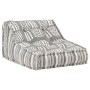Gray Striped Fabric Modular Pouf by vidaXL, Cushions for chairs and sofas - Ref: Foro24-287713, Price: 134,70 €, Discount: %