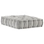 Modularer Pouf aus grau gestreiftem Stoff von vidaXL, Kissen für Stühle und Sofas - Ref: Foro24-287713, Preis: 134,70 €, Raba...