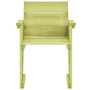 Impregnated pine wood garden chair by vidaXL, Garden chairs - Ref: Foro24-49033, Price: 82,03 €, Discount: %