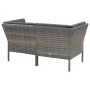 6-teiliges Gartenmöbel-Set und graue synthetische Rattankissen von vidaXL, Gartensets - Ref: Foro24-48950, Preis: 455,12 €, R...