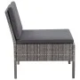 6-piece garden furniture set and gray synthetic rattan cushions by vidaXL, Garden sets - Ref: Foro24-48950, Price: 455,12 €, ...