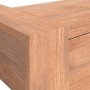 Solid teak wood console table 90x35x75 cm by vidaXL, Side tables - Ref: Foro24-287896, Price: 158,47 €, Discount: %