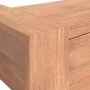 Solid teak wood console table 90x35x75 cm by vidaXL, Side tables - Ref: Foro24-287896, Price: 155,35 €, Discount: %
