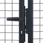 Gartengittertor aus grau verzinktem Stahl, 400 x 125 cm von vidaXL, Gartentore - Ref: Foro24-145776, Preis: 331,84 €, Rabatt: %